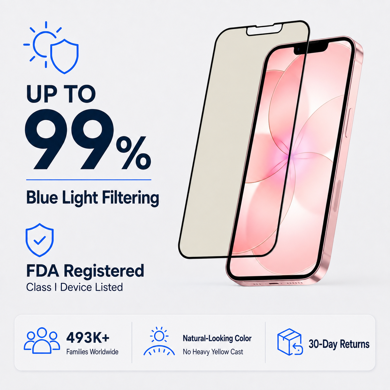 Ultra HD Glass Screen Protector for iPhone 17e