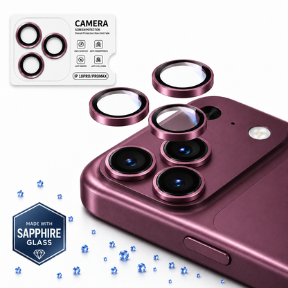 Sapphire Camera Lens Protector for iPhone 18 Pro/ 18 Pro Max
