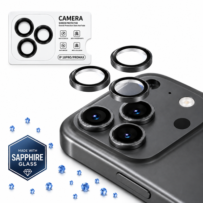 Sapphire Camera Lens Protector for iPhone 18 Pro/ 18 Pro Max