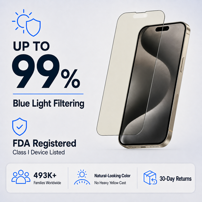 Ultra HD Glass Screen Protector for iPhone 15 PRO