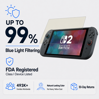 Ultra HD Glass Screen Protector for Nintendo Switch 2