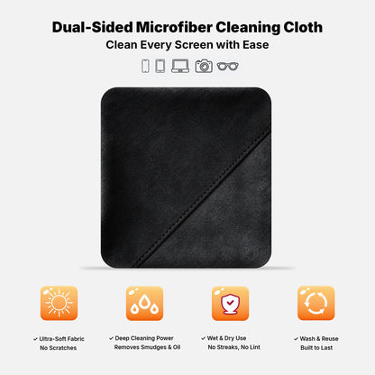Microfiber Cleaning Cloth for iPhone iPad MacBook Screen Display