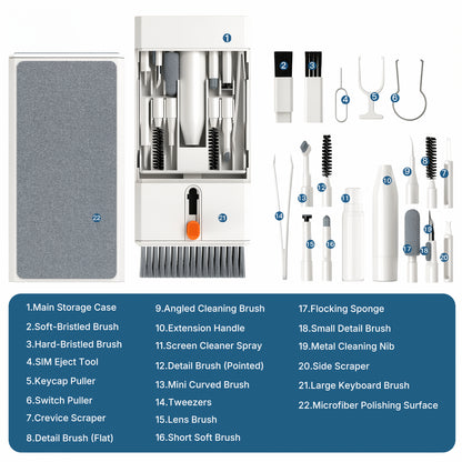 22 in 1 Multi Function Electronics Cleaning Kit