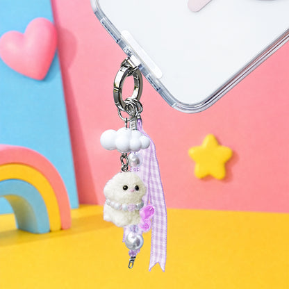 Cute Puppy Phone Strap