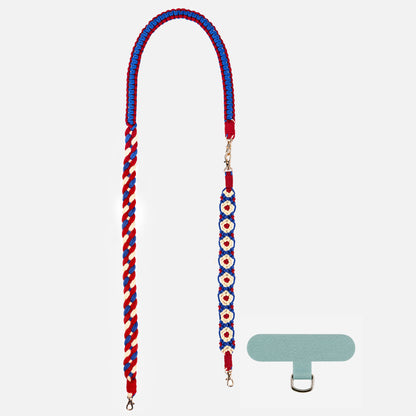 Handmade Braided Crossbody Phone Strap