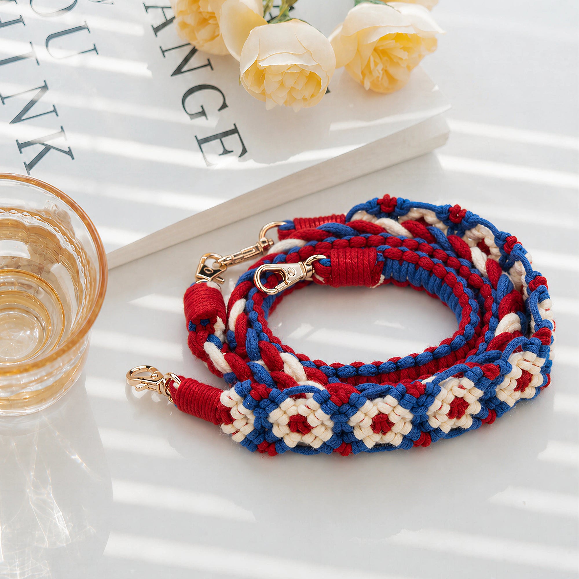 Handmade Braided Crossbody Phone Strap