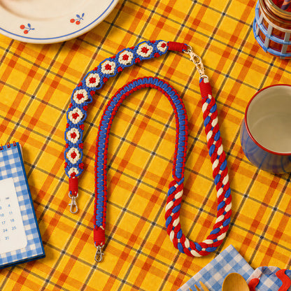 Handmade Braided Crossbody Phone Strap