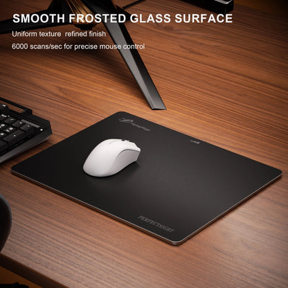 Heated Glass Mouse Pad - 3 Adjustable Temperature Levels