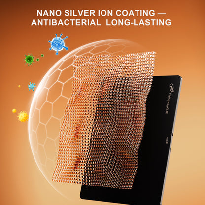 Heated Glass Gaming Mouse Pad with 3 Heating Levels