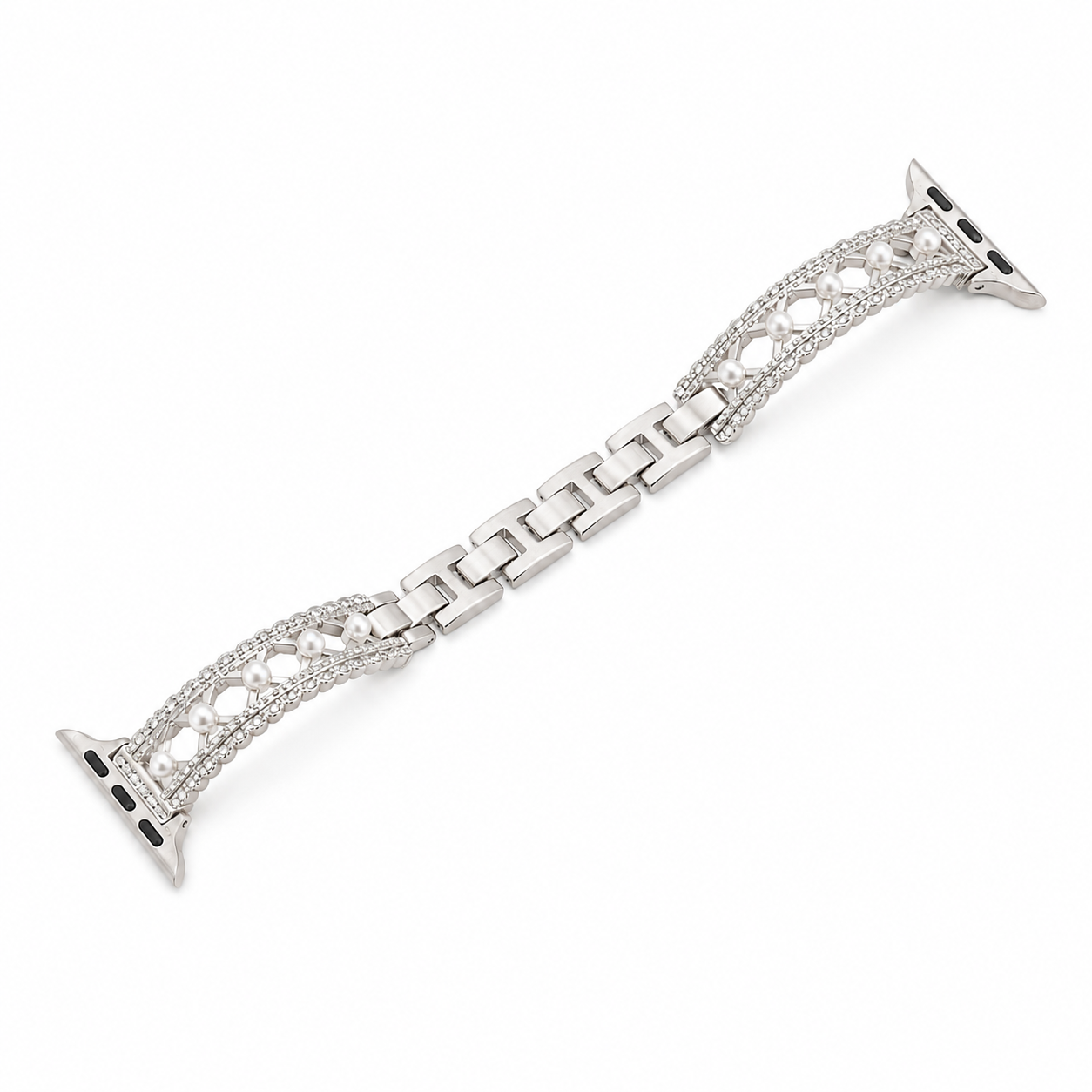 Lace-Inspired Pearl Band for Apple Watch
