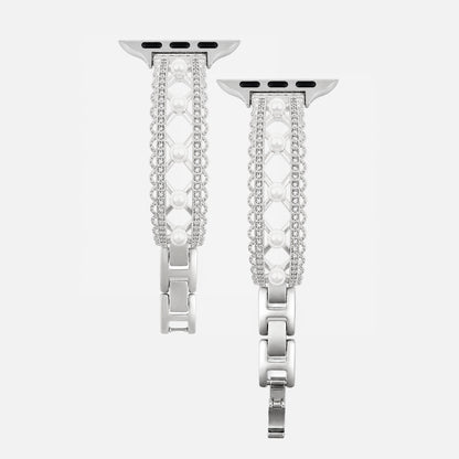 Lace-Inspired Pearl Band for Apple Watch