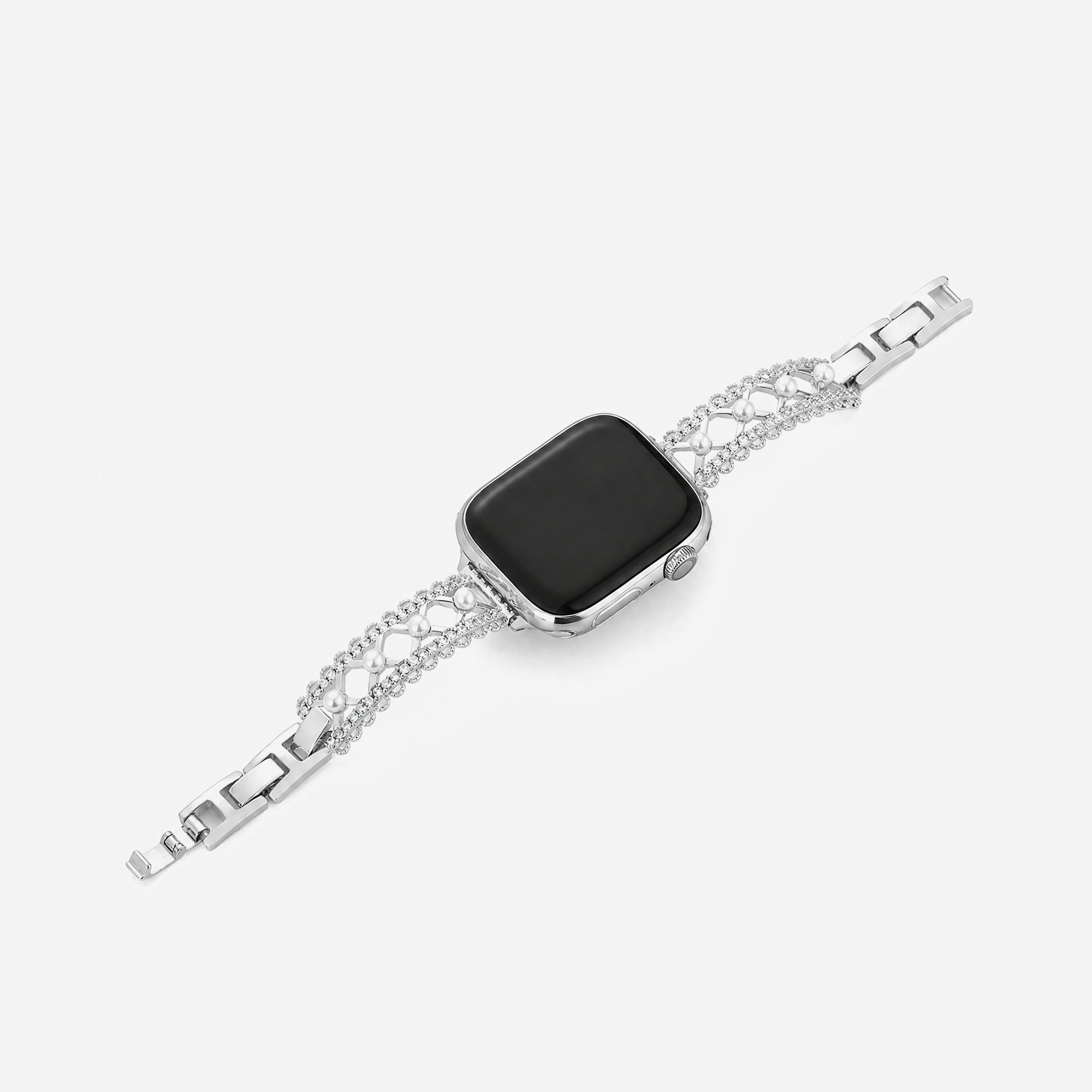 Lace-Inspired Pearl Band for Apple Watch