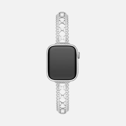 Lace-Inspired Pearl Band for Apple Watch