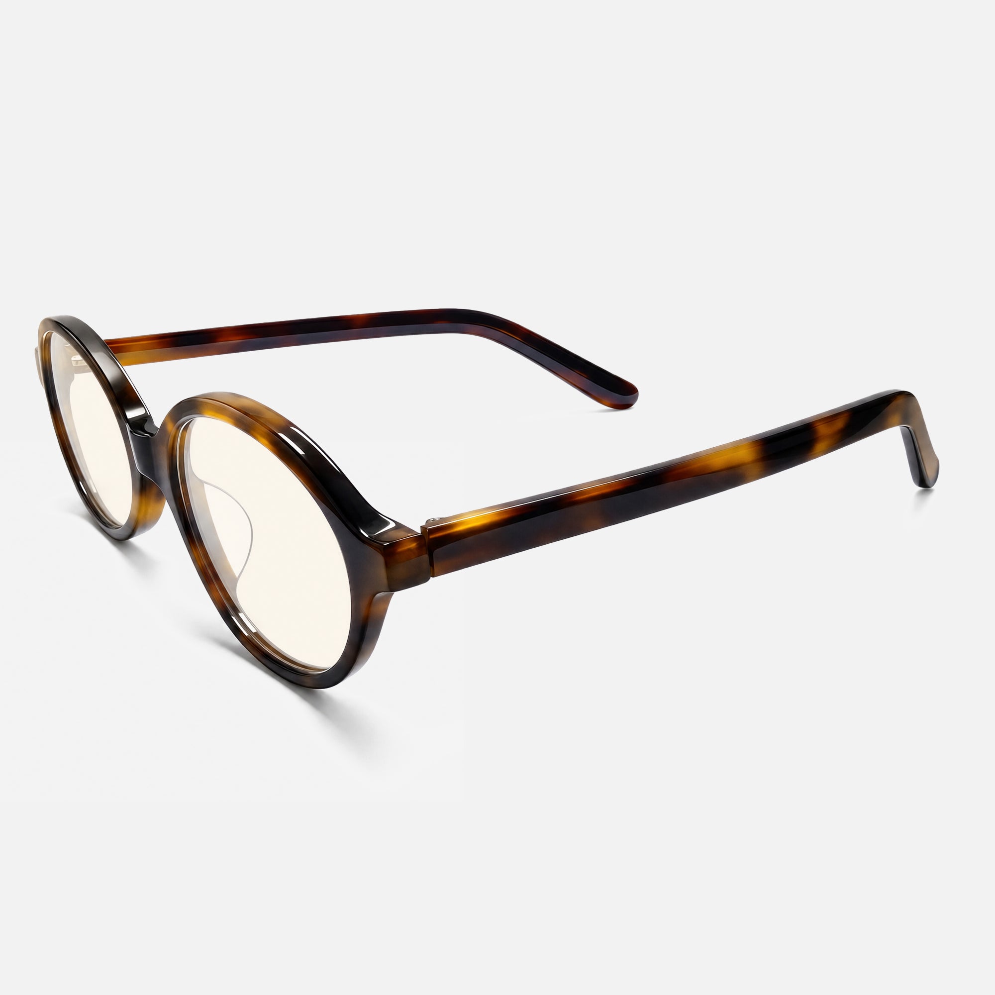 Lucca Vintage Oval Acetate Blue Light Glasses