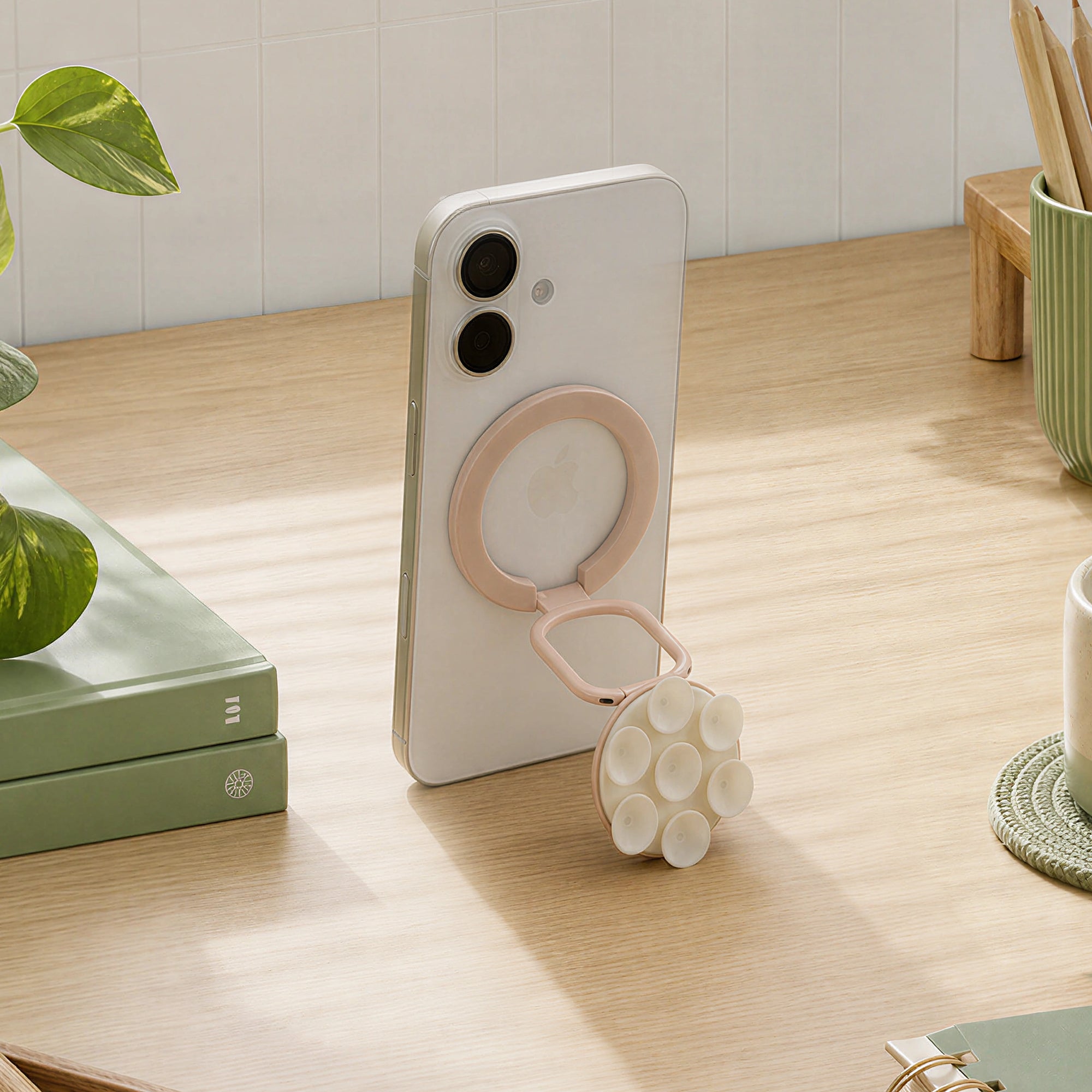 Magnetic Suction Foldable Ring Phone Mount