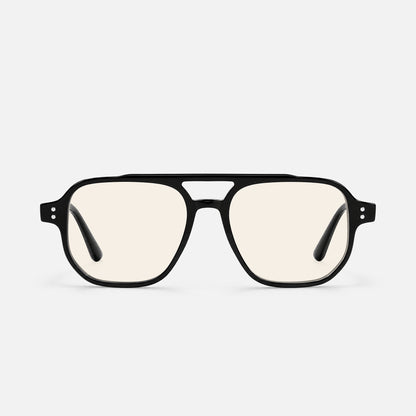 Milan Aviator Acetate Blue Light Glasses