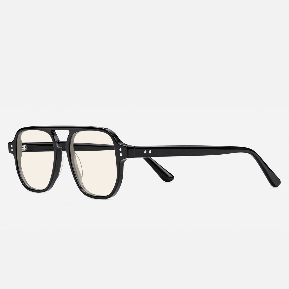 Milan Aviator Acetate Blue Light Glasses