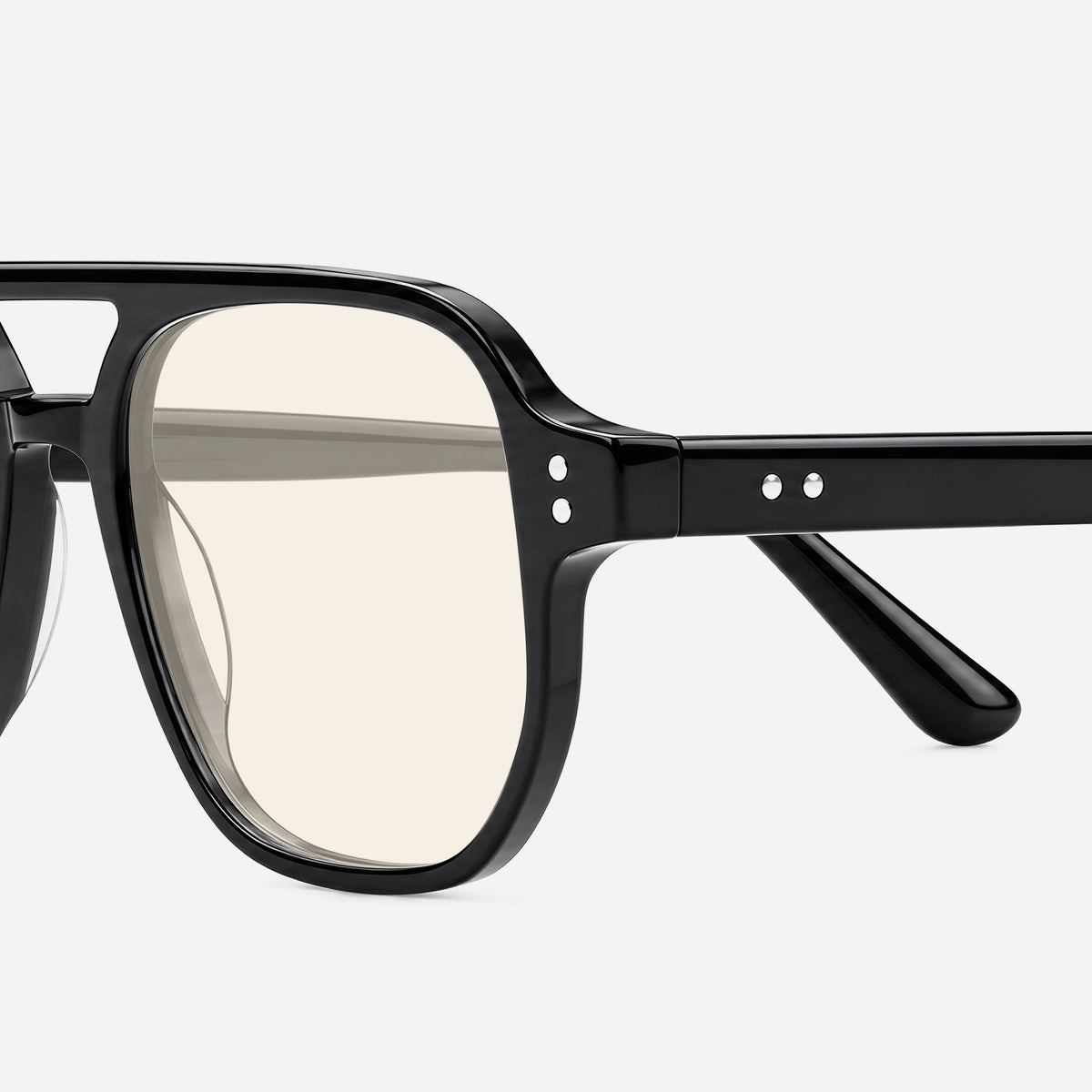 Milan Aviator Acetate Blue Light Glasses