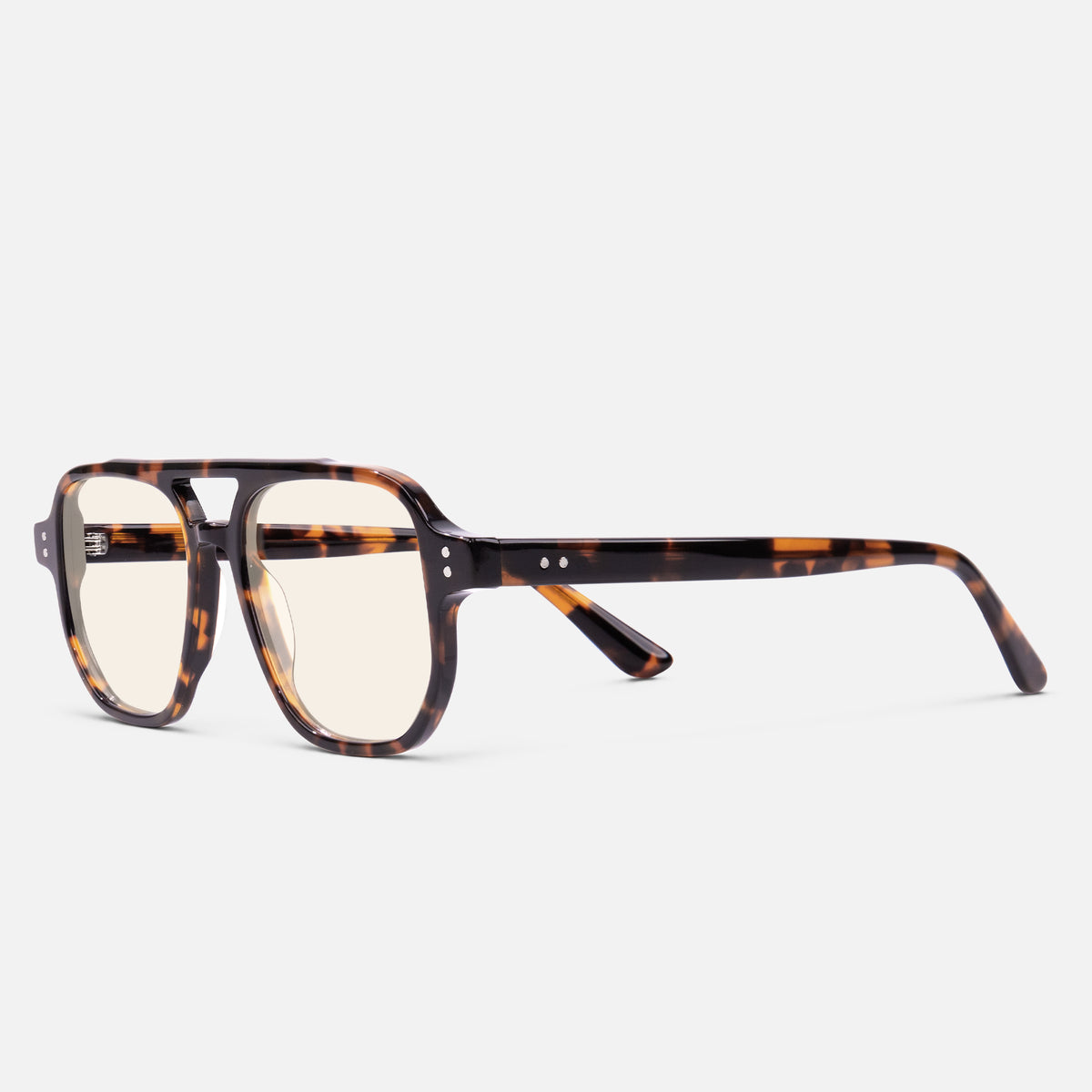 Milan Aviator Acetate Blue Light Glasses