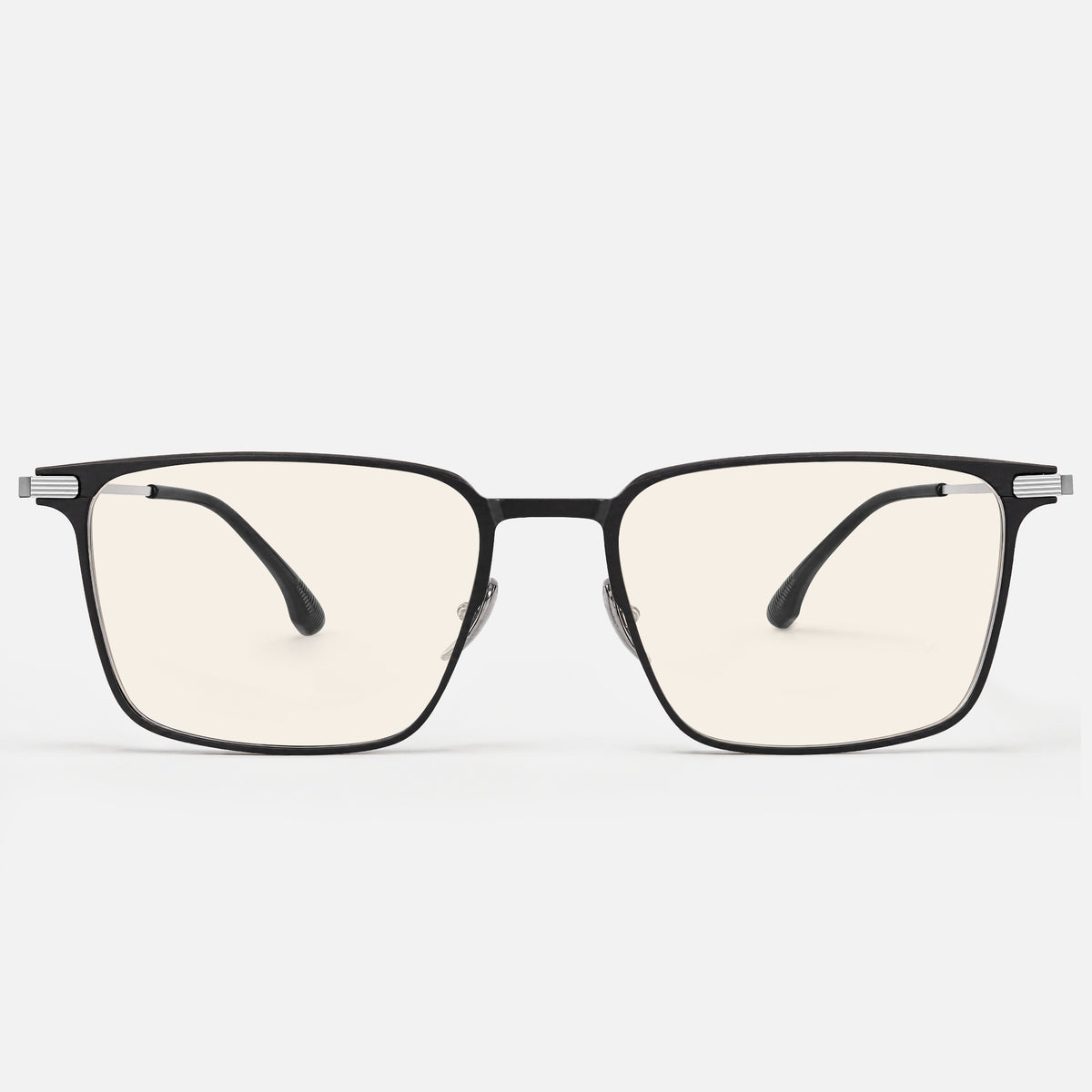 Parma Titanium Square Blue Light Glasses