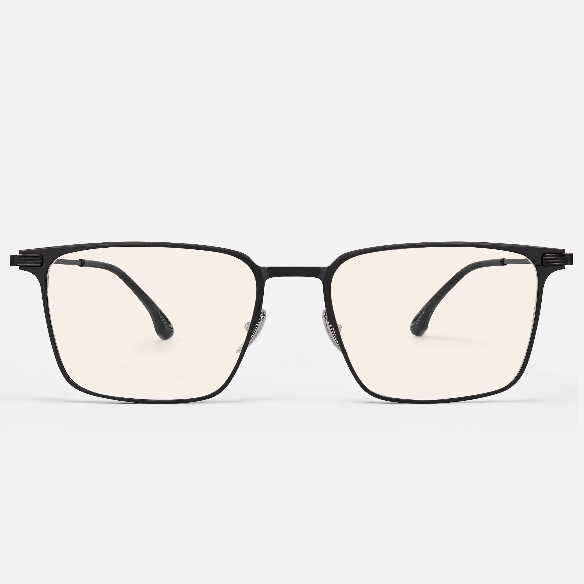Parma Titanium Square Blue Light Glasses