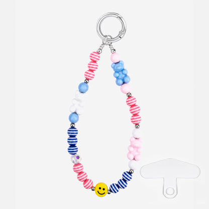 Pastel Bear Phone Strap