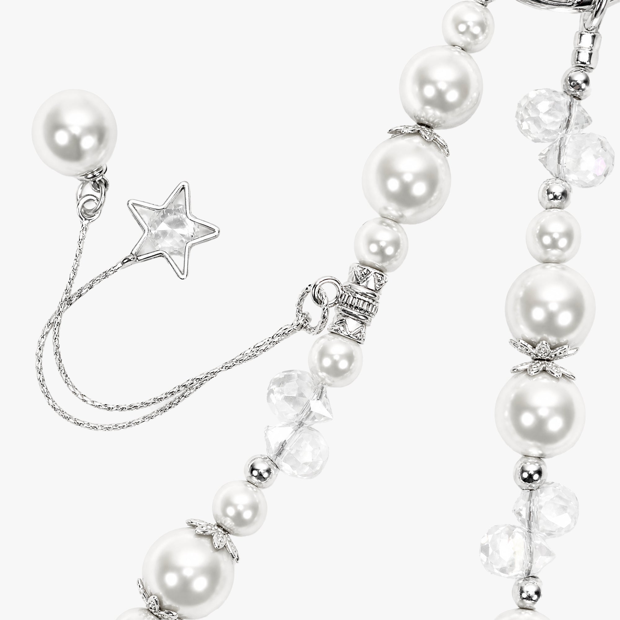 Pearl Rocking Horse Phone Strap