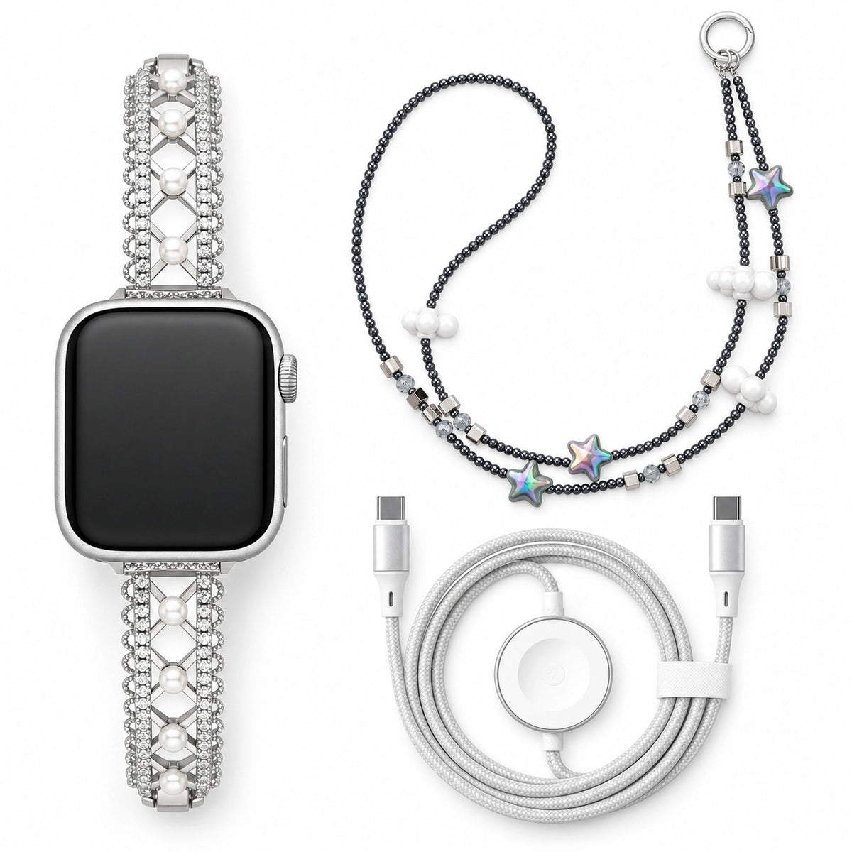 Halloween Bundle 5 : Apple Watch Band + Phone Strap + Cable