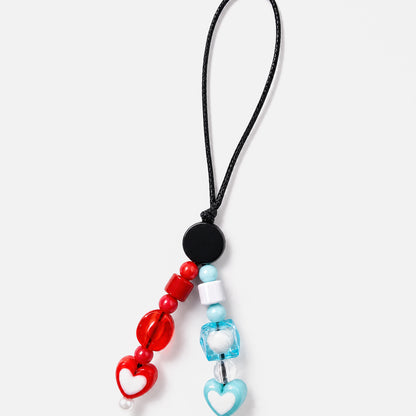 Rainbow Butterfly Phone Strap