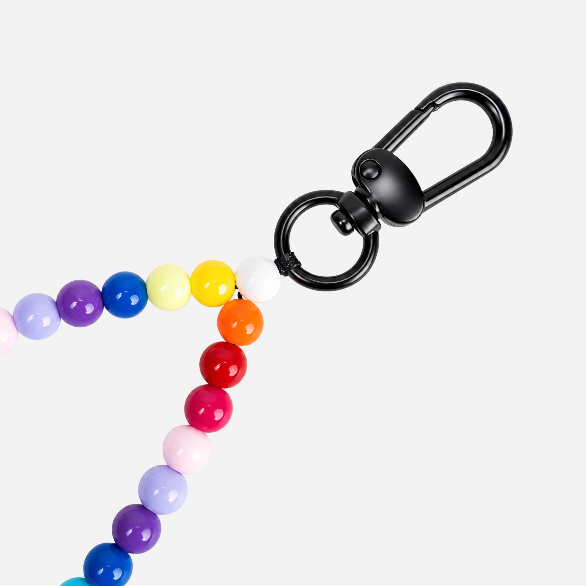 Rainbow Colorful Beads Cross-body Phone Strap