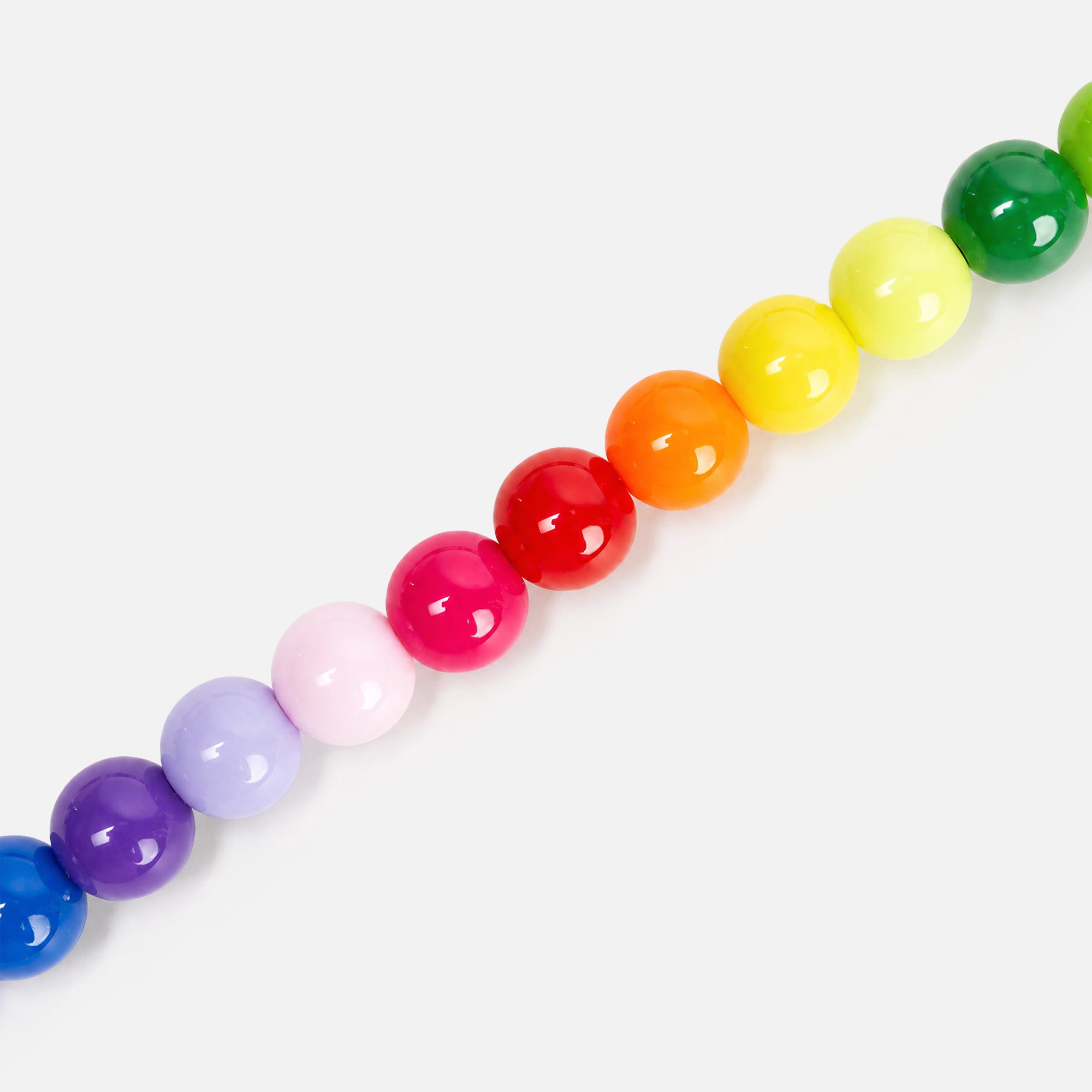 Rainbow Colorful Beads Cross-body Phone Strap