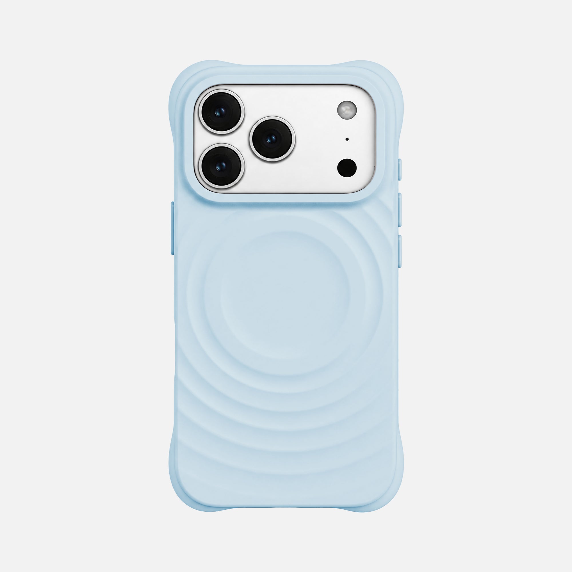 Ripple Texture Silicone iPhone Case