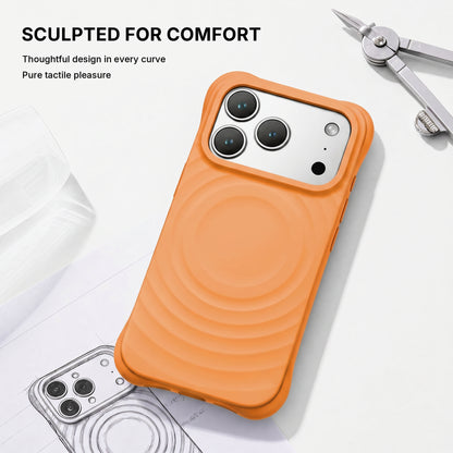 Ripple Texture Silicone iPhone Case