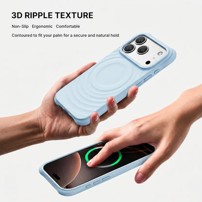 Ripple Texture Silicone iPhone Case