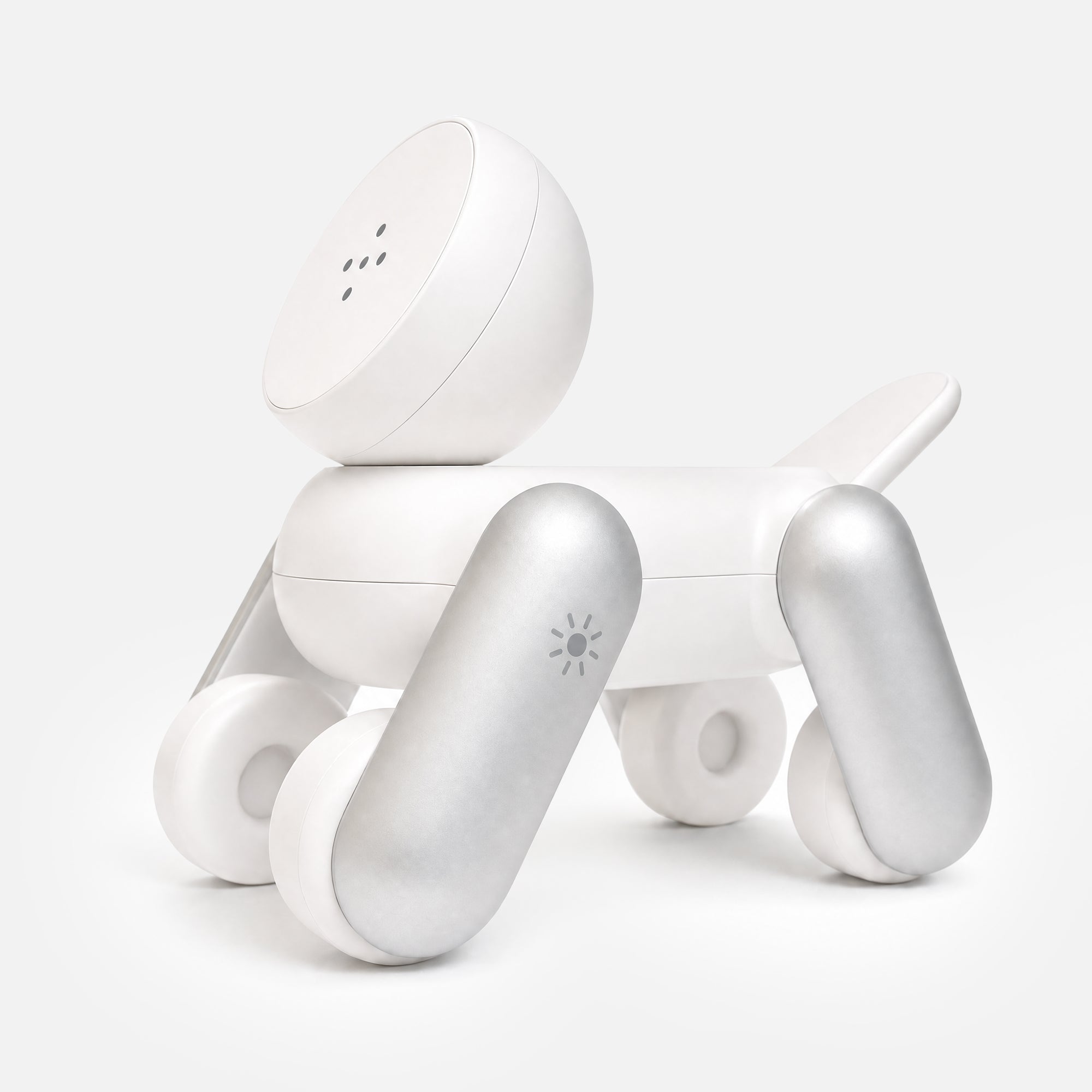 3-in-1 Robot Dog Wireless Charging Stand