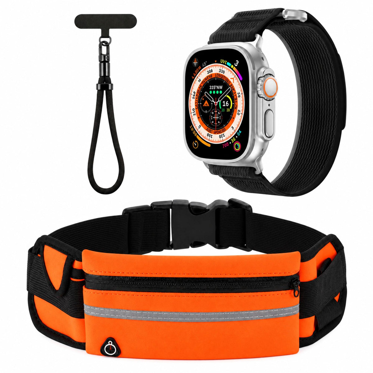 Halloween Bundle 7 : Apple Watch Band + Running Belt +Phone Strap