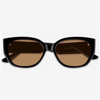 Bold Black Cat Eye Frames Sunglasses