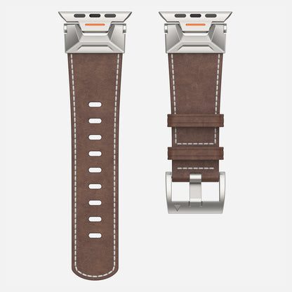 Tactical Leather Band for Apple Watch