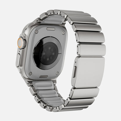 Titanium Silicone Hybrid Band for Apple Watch