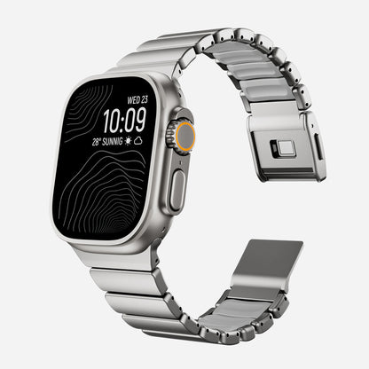 Titanium Silicone Hybrid Band for Apple Watch