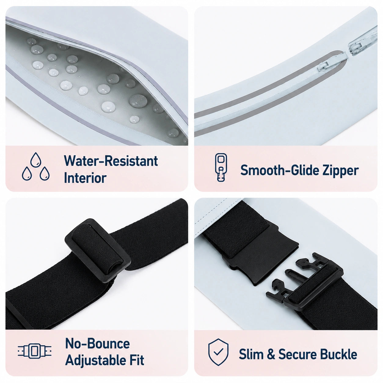 Ultra-slim Running Belt