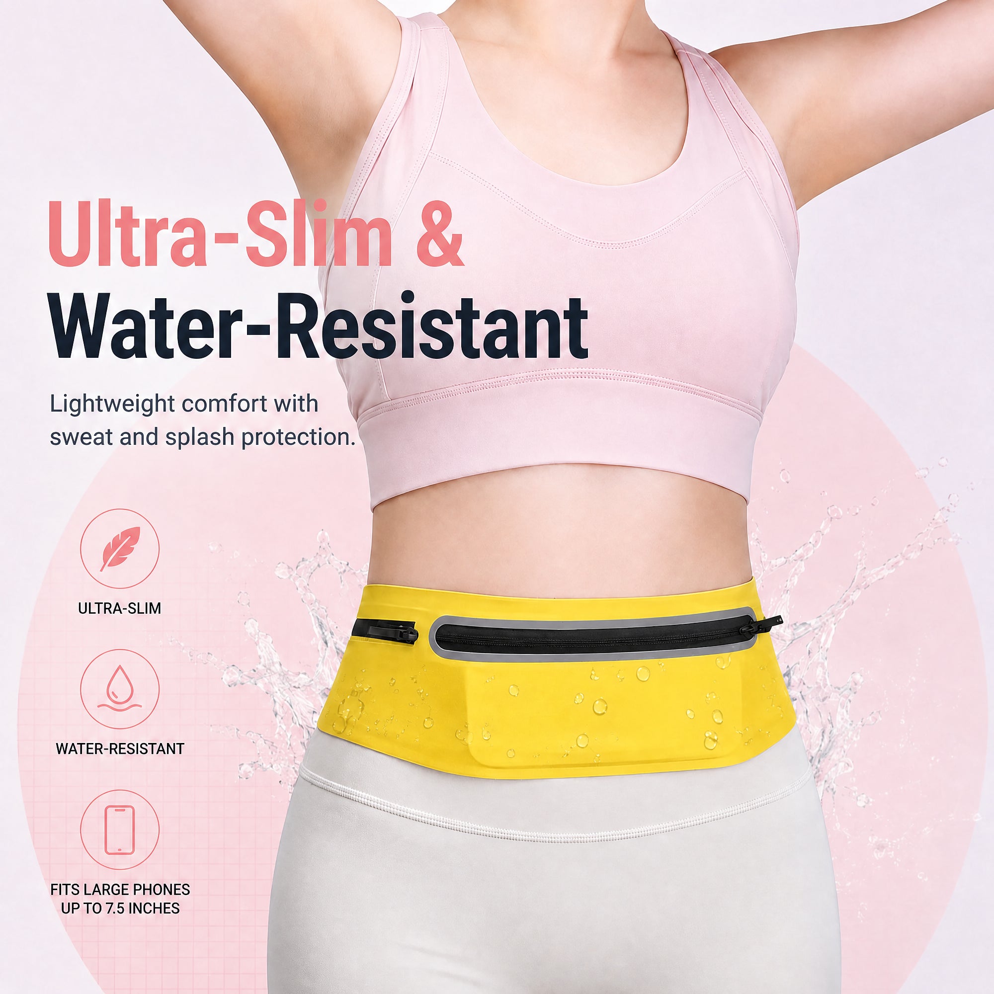 Ultra-Slim Running Belt