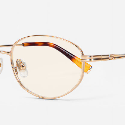 Verona Vintage Titanium Blue Light Glasses