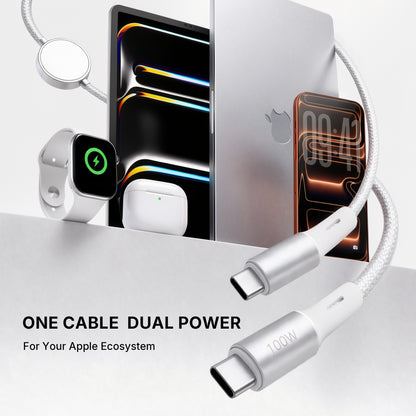 2-in-1 Watch & USB-C Cable (100W)