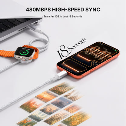 2-in-1 Watch & USB-C Cable (100W)
