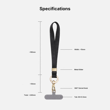 Ultra-Comfort Wide Phone Strap