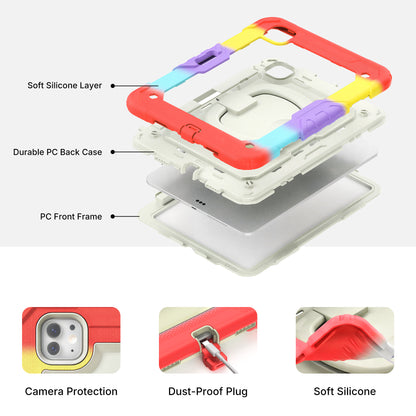 Red Kids Case for iPad - Rainbow