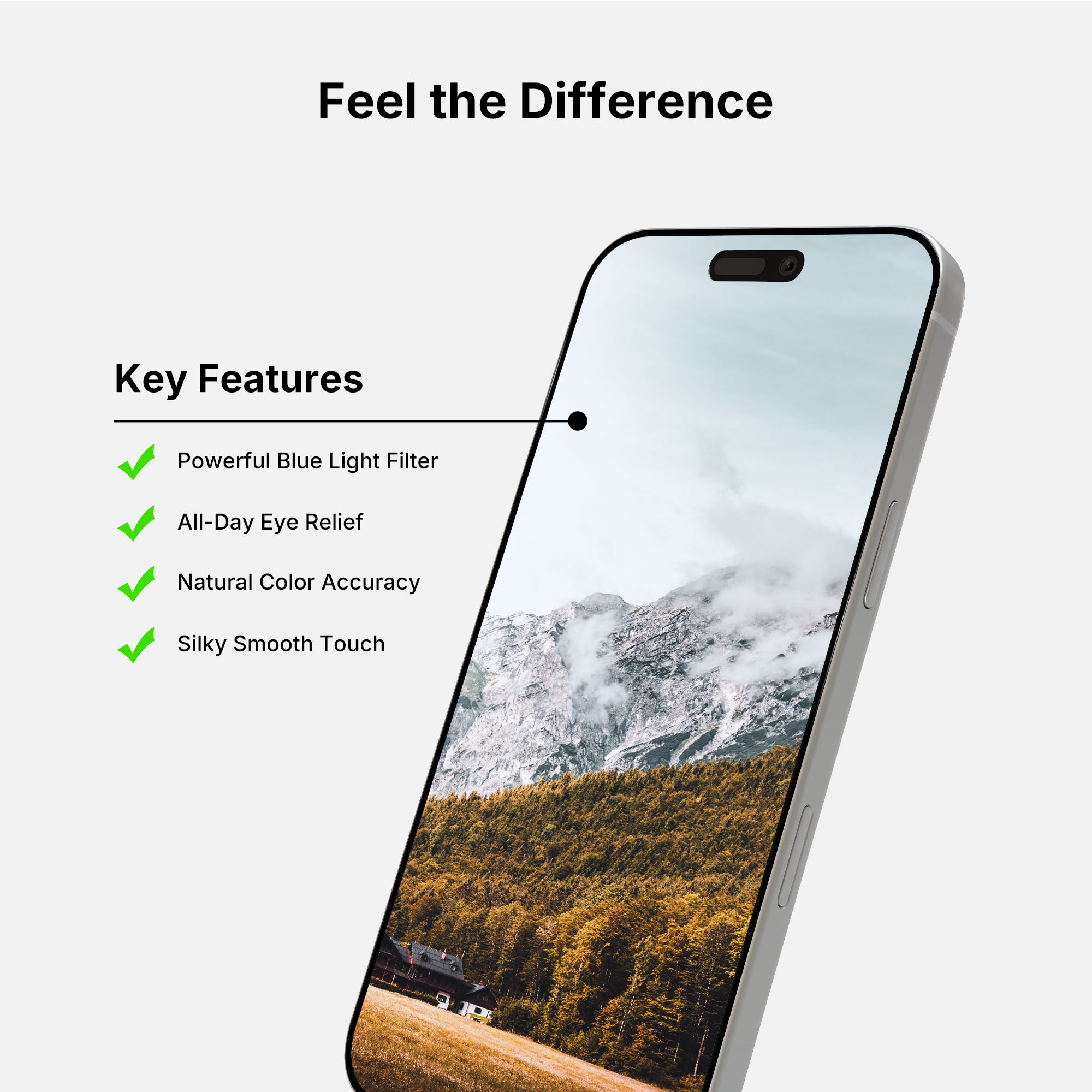 Ultra HD Glass Screen Protector for iPhone 17