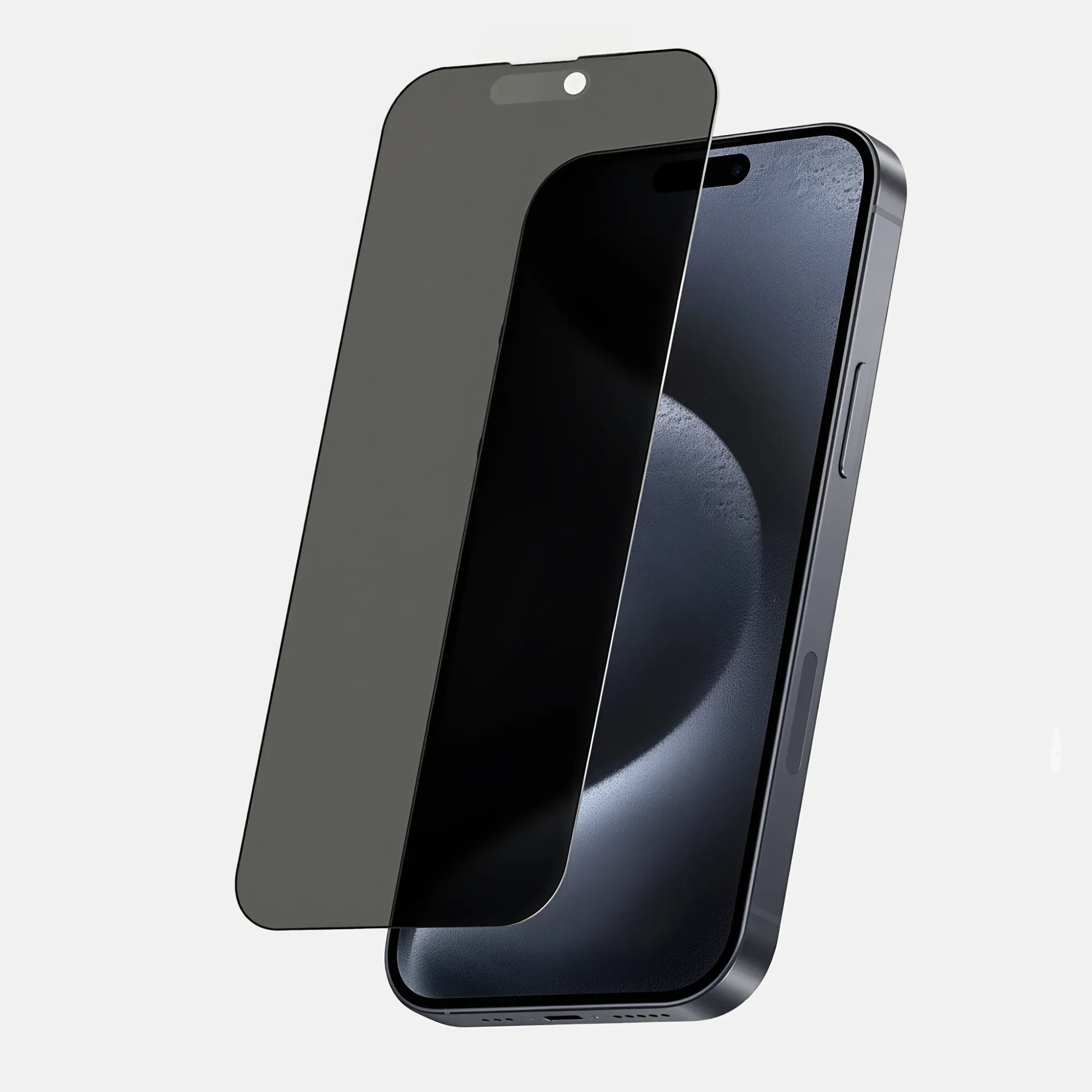 Anti Glare & Privacy Glass Screen Protector for iPhone 15 PRO MAX