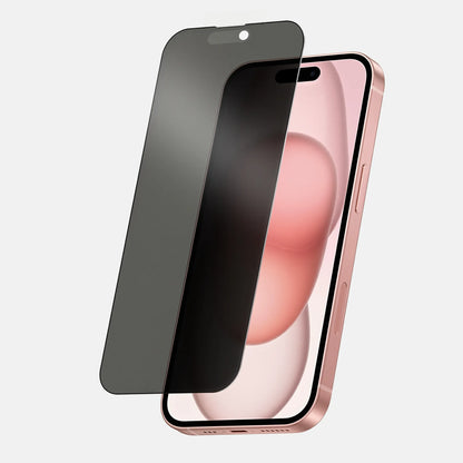 Ultra HD & Privacy Glass Screen Protector for iPhone 15